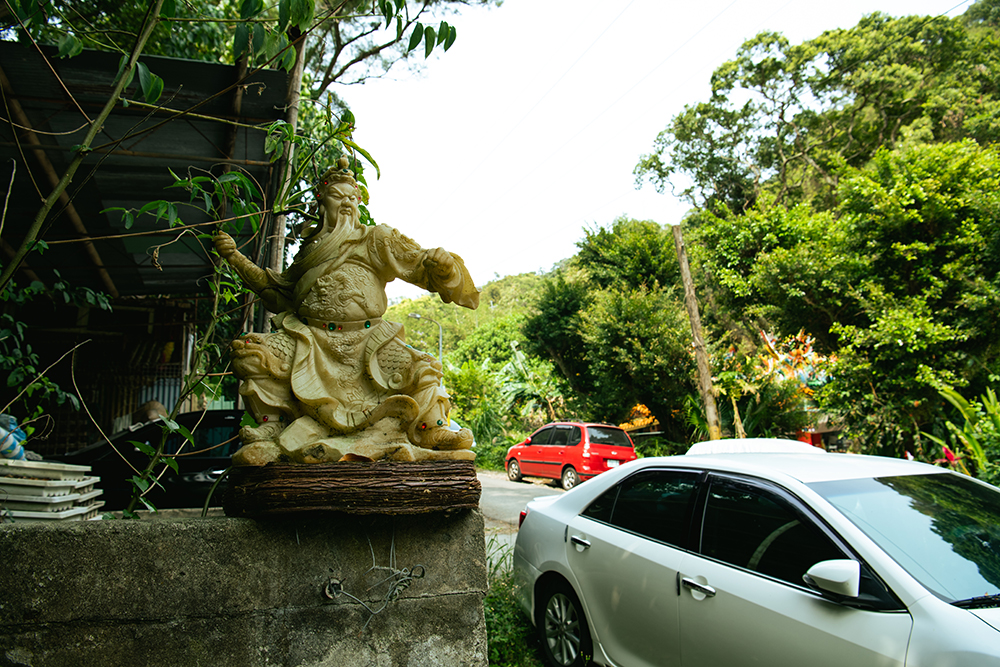 置いてある関羽