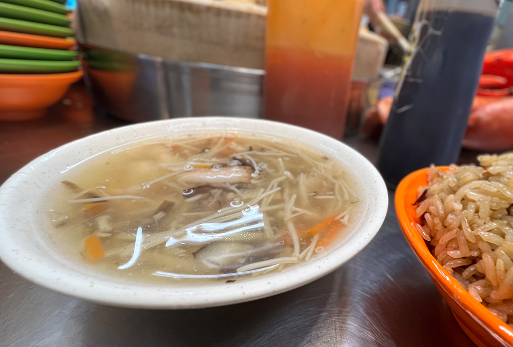 基隆夜市の螃蟹羹