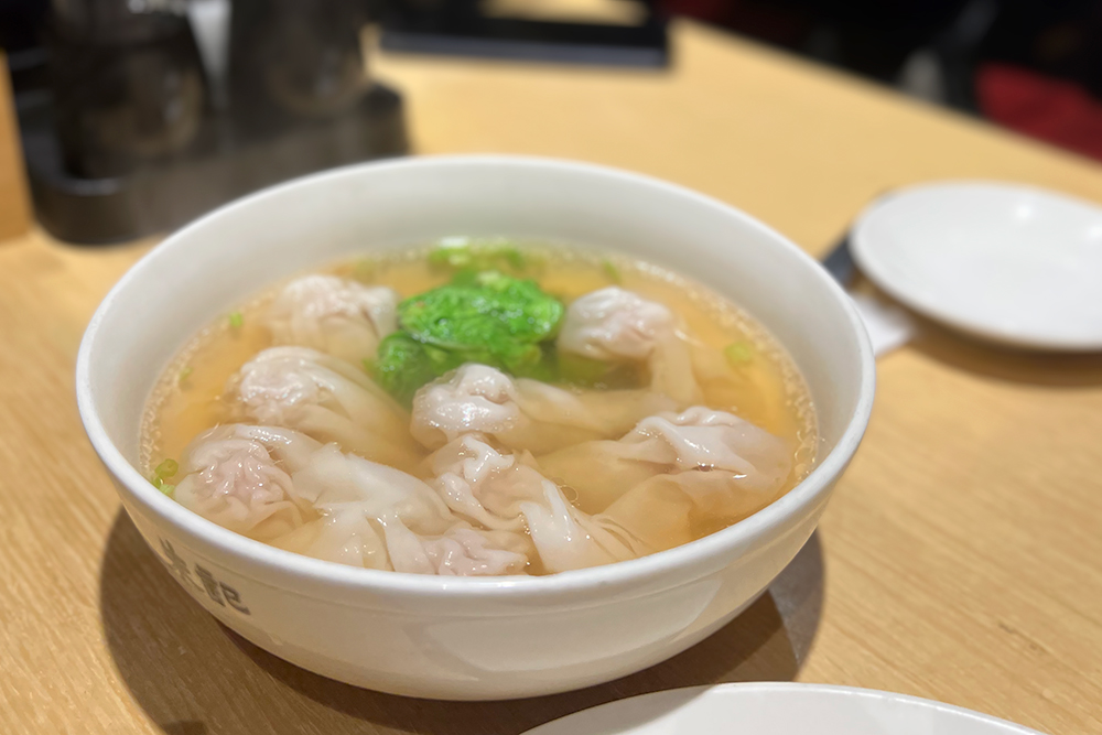 朱記餡餅粥店 鮮肉餛飩湯