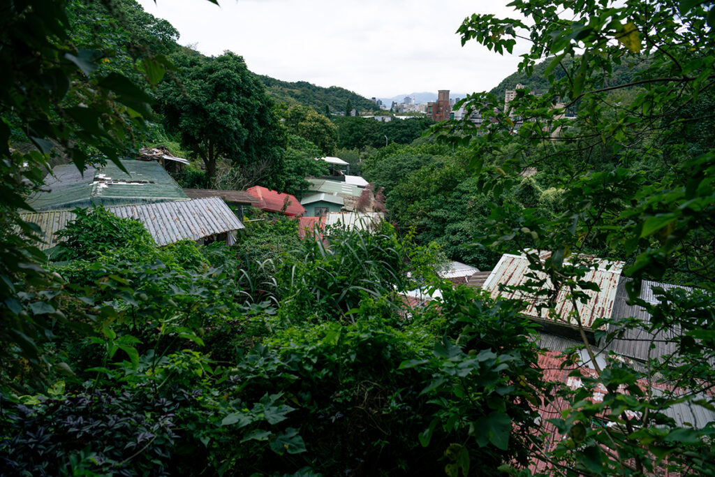 台北の集落